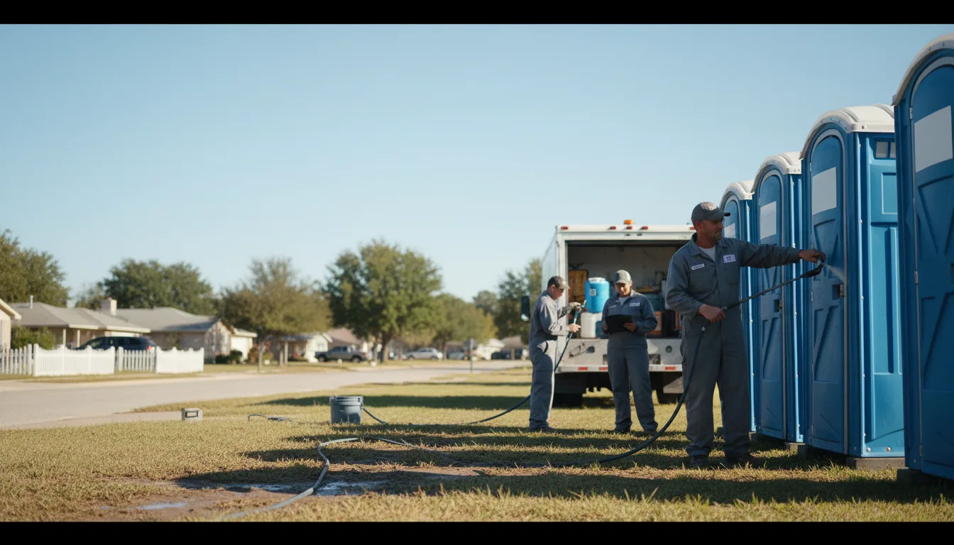 Long-Term Portable Toilet Rental in Maumelle, AR near me